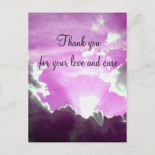 Lila Skies_ Postkarte