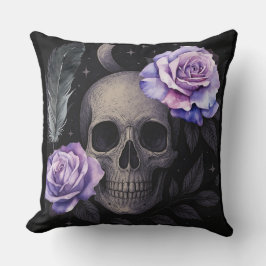 LILA SKULL COOLER KISSEN