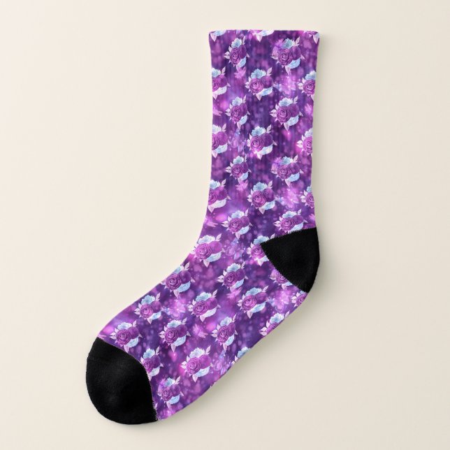 Lila Socken (Links - Außen)