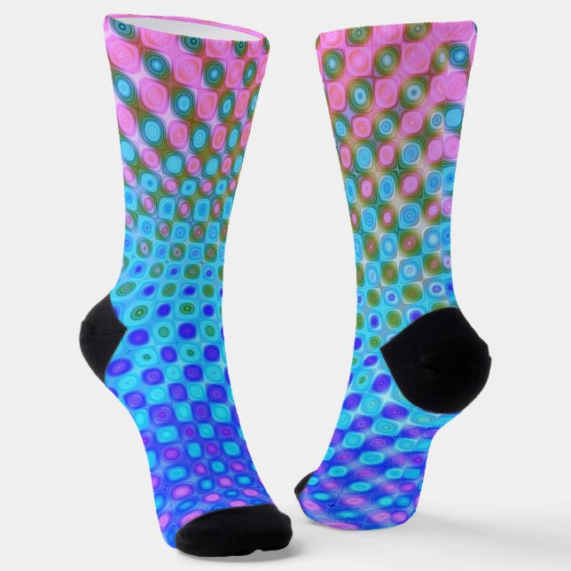 Lila Socken (Gewinkelt)