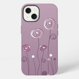 Lila Sommer iPhone Hülle