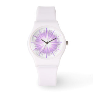 Lila Sonnencreme Armbanduhr