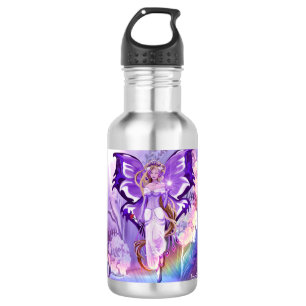 Lila Sonnenmärchen Edelstahlflasche