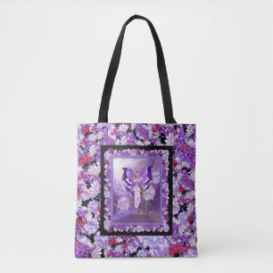 Lila Sonnenmärchen Tasche