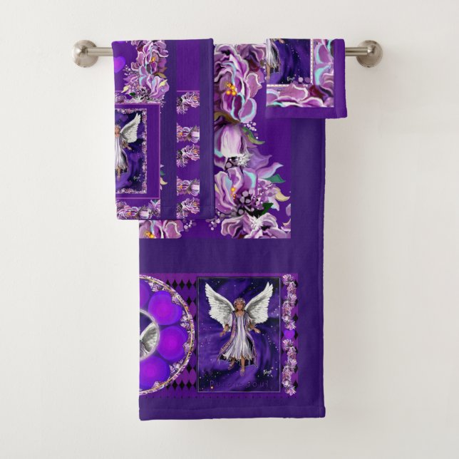 Lila Soul Badhandtuch Set (Insitu)
