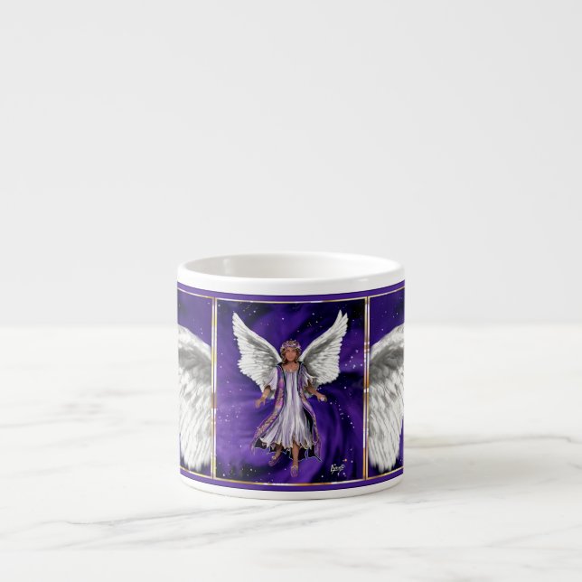 Lila Soul Espresso Cup Espressotasse (Vorderseite)
