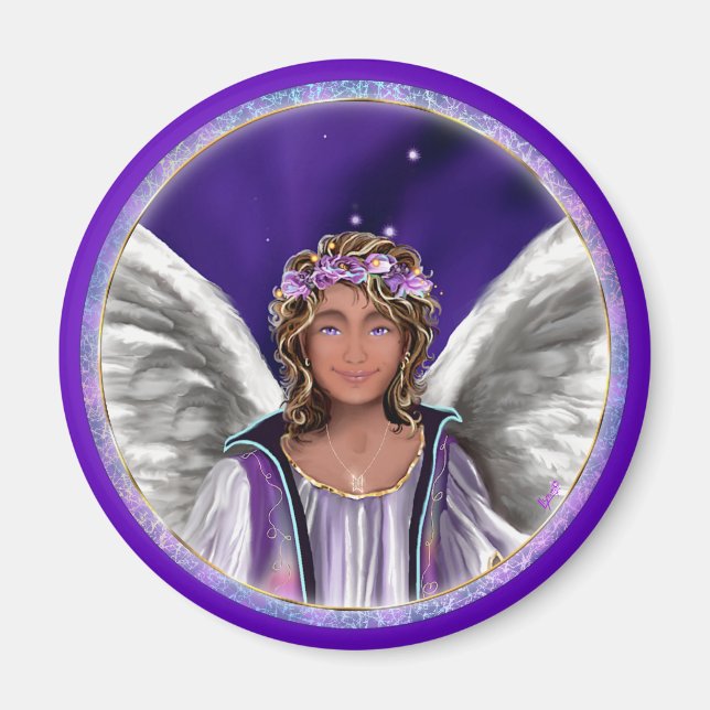 Lila Soul Magnet (Vorne)