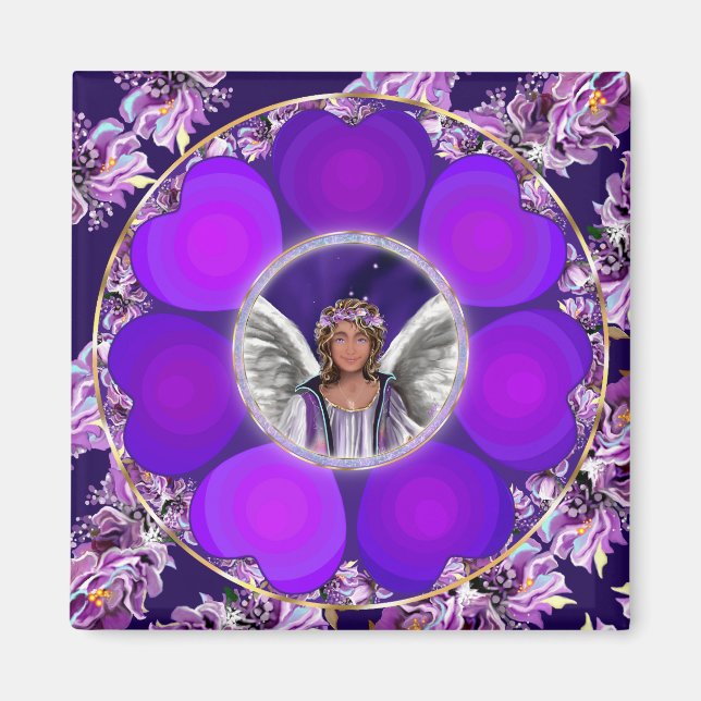 Lila Soul Magnet (Vorne)