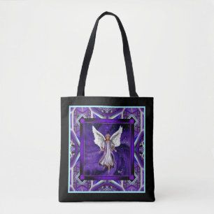 Lila Soul Scarf Tasche
