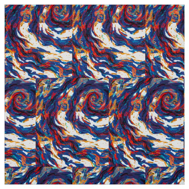 Lila Spiralgalaxie Stoff (Muster)