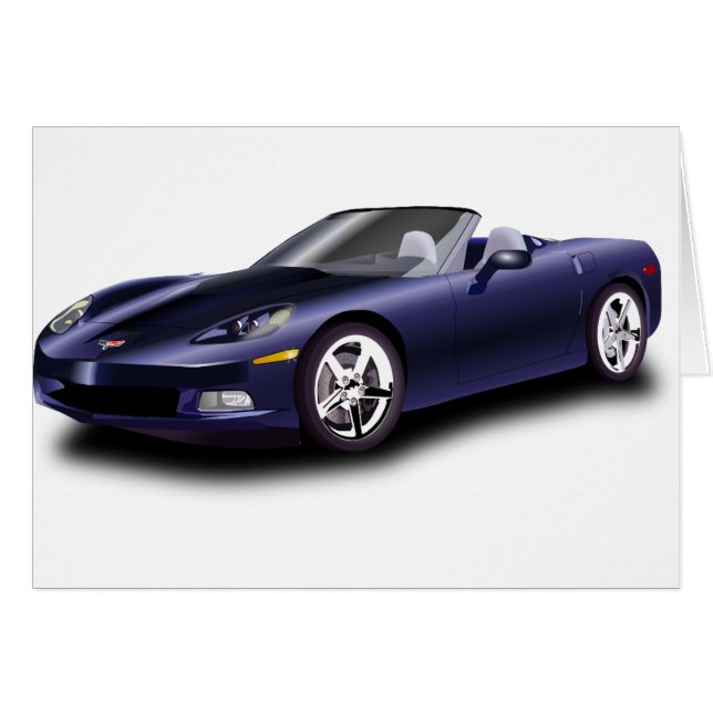 Lila Sportwagen (Vorderseite (Horizontal))