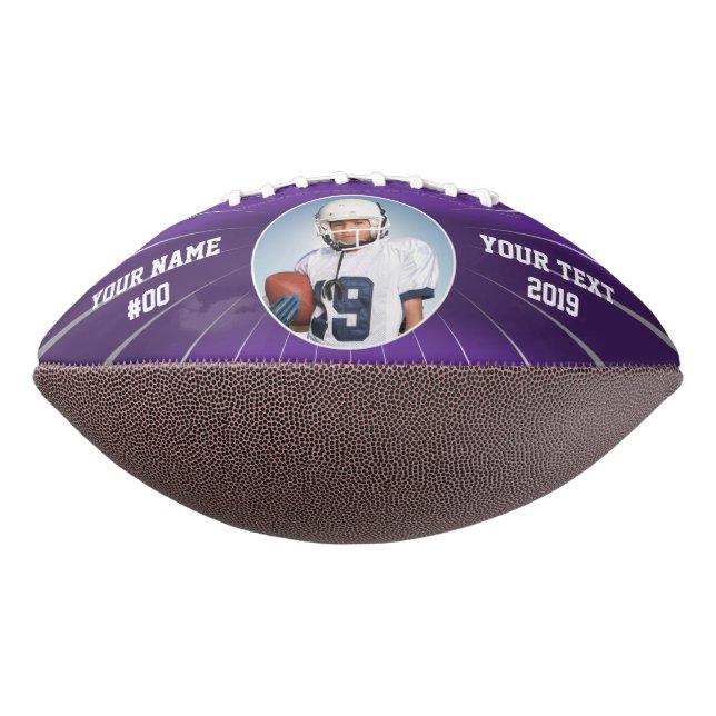 Lila Sprint von Custom Football (Gedreht 270)