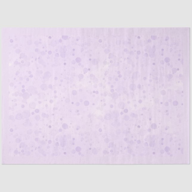 Lila Spritzer-Farbpapier Seidenpapier (Vorderseite)