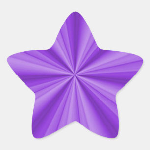 Lila-Star-optische Illusion Stern-Aufkleber