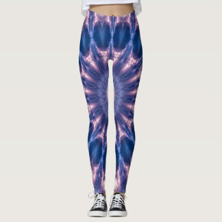 Lila Stärke Leggings