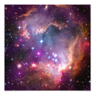 Lila Stars Galaxy Weltraumastronomie Fotodruck