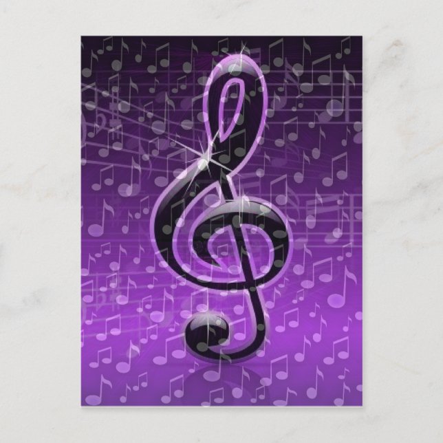 Lila Steine!_ Postkarte (Vorderseite)