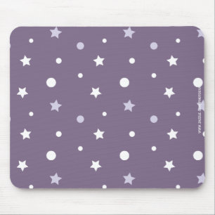 Lila Sterne Mousepad