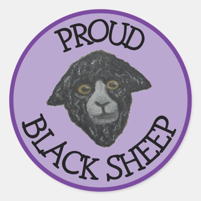 Lila Sticker (Vorderseite)