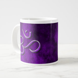 Lila Stone Om Jumbo-Tasse