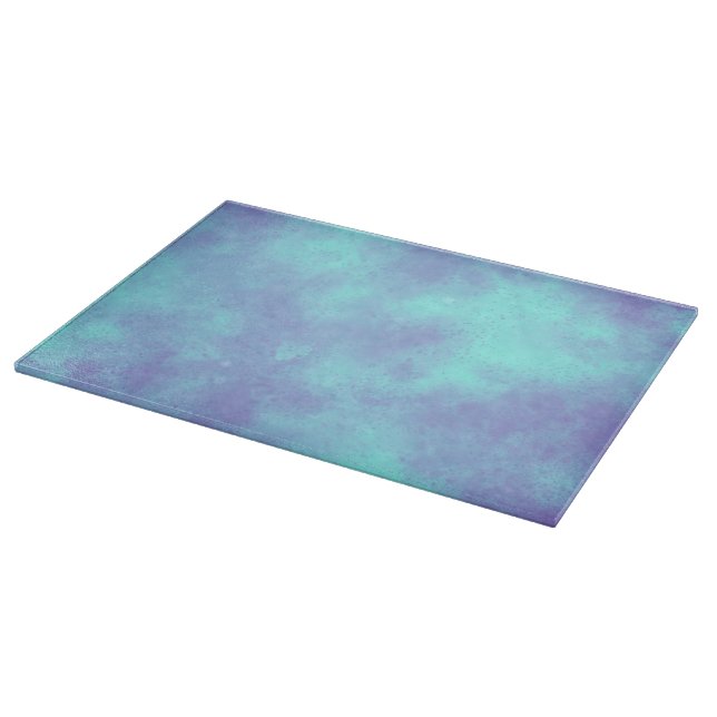 Lila Storm Cloud Effect Chopping Board Schneidebrett (Ecke)