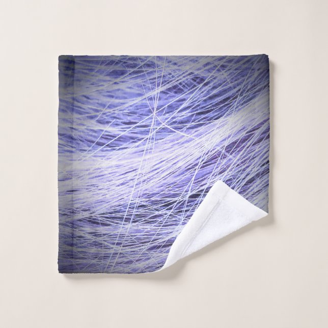 Lila Strandarm Waschlappen (Waschlappen)