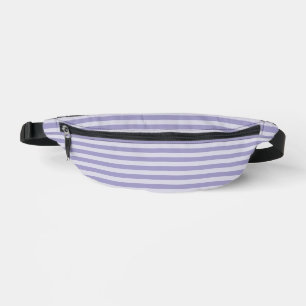 Lila Streifen Bauchtasche
