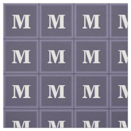 Lila Streifen für Monogramm-Härte Stoff