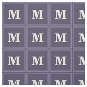 Lila Streifen für Monogramm-Härte Stoff
