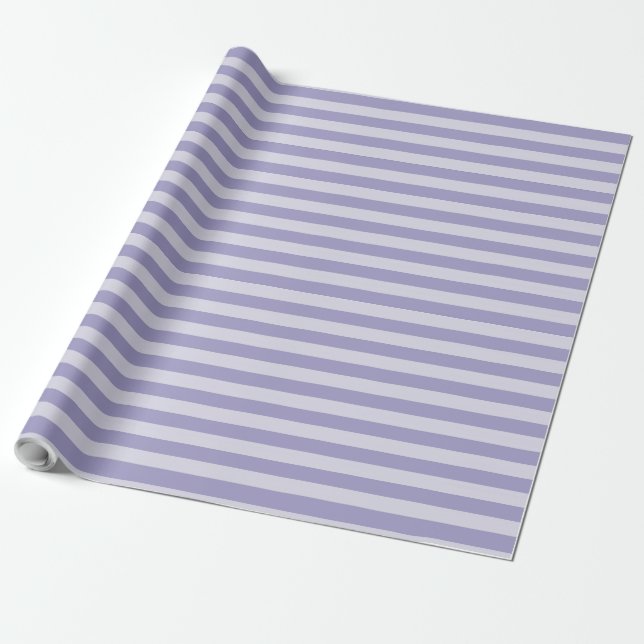 Lila Streifen Geschenkpapier (Ungerollt)