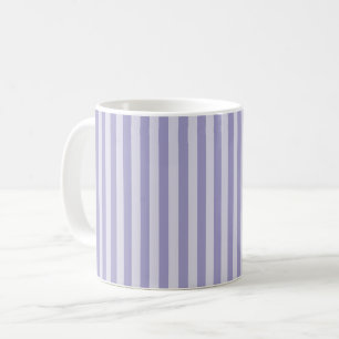 Lila Streifen Kaffeetasse