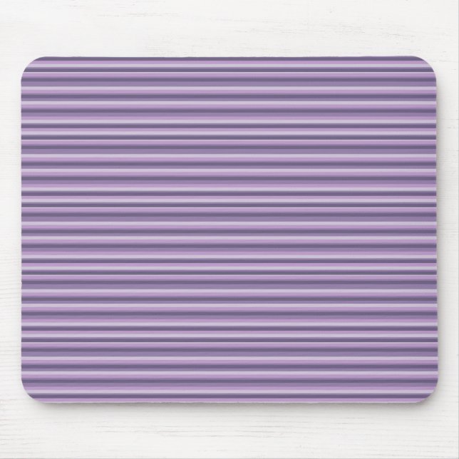 Lila Streifen Mousepad (Vorne)