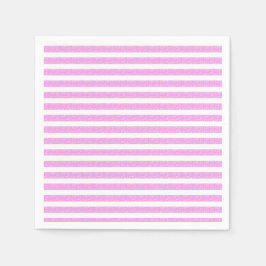 Lila Streifen Papier Napkin Serviette