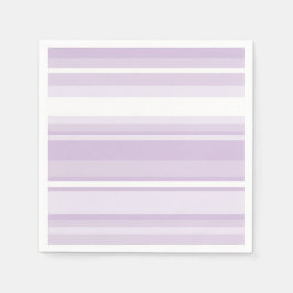Lila Streifen Serviette