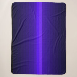 Lila Streifen Sherpa Blanket Sherpadecke