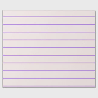 Lila Streifenpapier Geschenkpapier