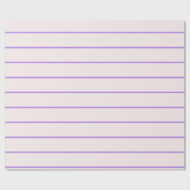 Lila Streifenpapier Geschenkpapier (Flach)