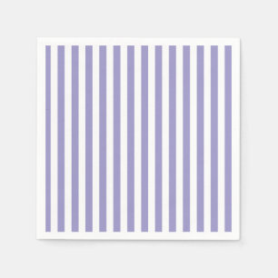 Lila Strip Preppy Serviette