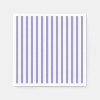 Lila Strip Preppy Serviette