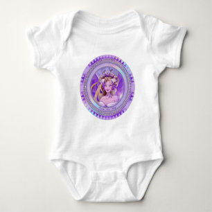 Lila Sun Fairy Baby Bodysuit Strampler