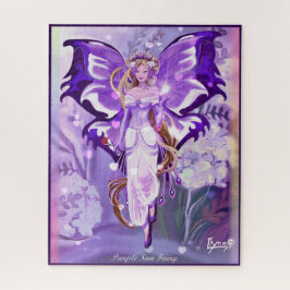 Lila Sun Fairy Jigsaw Puzzle