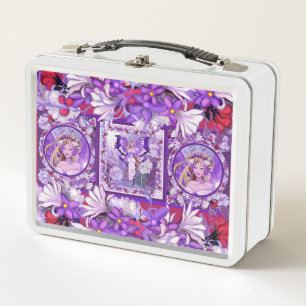 Lila Sun Fairy Metal Lunch Box