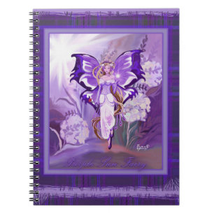 Lila Sun Fairy-Notebook Notizblock