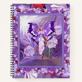 Lila Sun Fairy-Notebook Notizbuch
