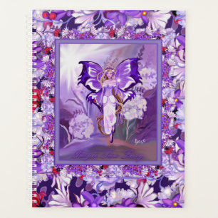 Lila Sun Fairy Planner Planer