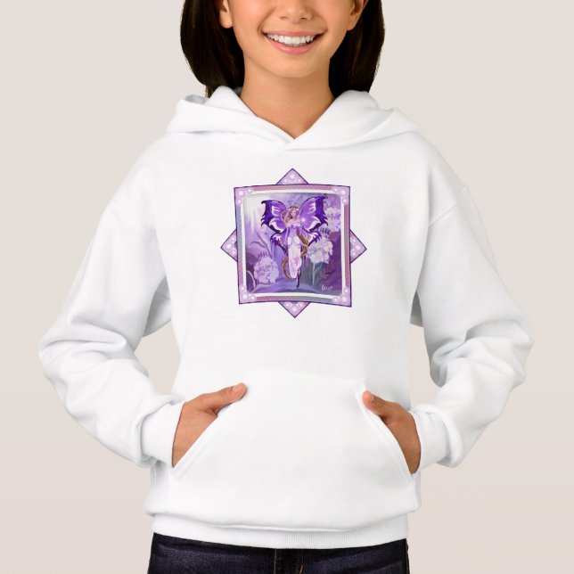 Lila Sun Fairy T - Shirt Hoodie (Vorderseite)