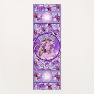Lila Sun Fairy Yogamatte