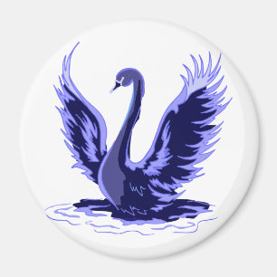 Lila Swan Magnet