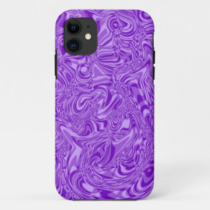Lila Swirl iPhone 11 Hülle