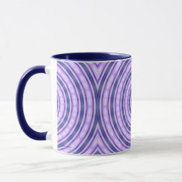 Lila Swirl-Tasse Tasse